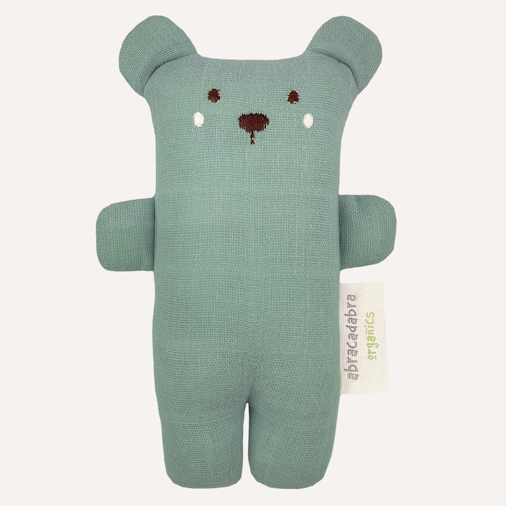 

Abracadabra Organics Collectible Bear Cuddle Toy Green