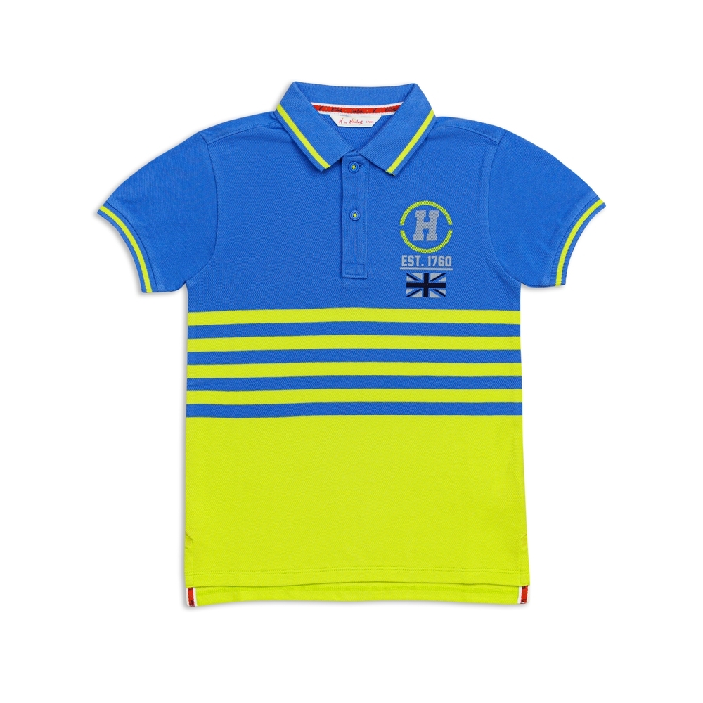 

h by hamleys boy's polo tshirt- multicolour pack of 1