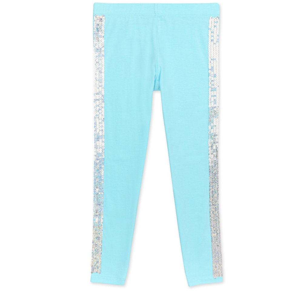 

h by hamleys girls underwater magic leggings- blue