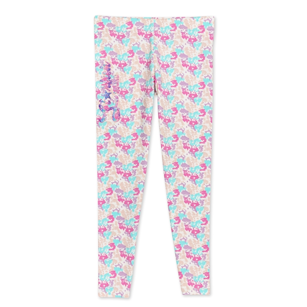 

h by hamleys girls all season underwater magic leggings- multi colour