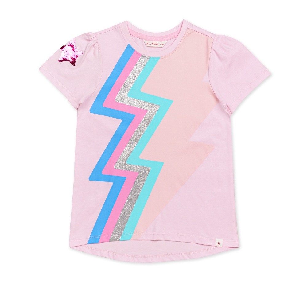 

h by hamleys girl play t-shirt- pink