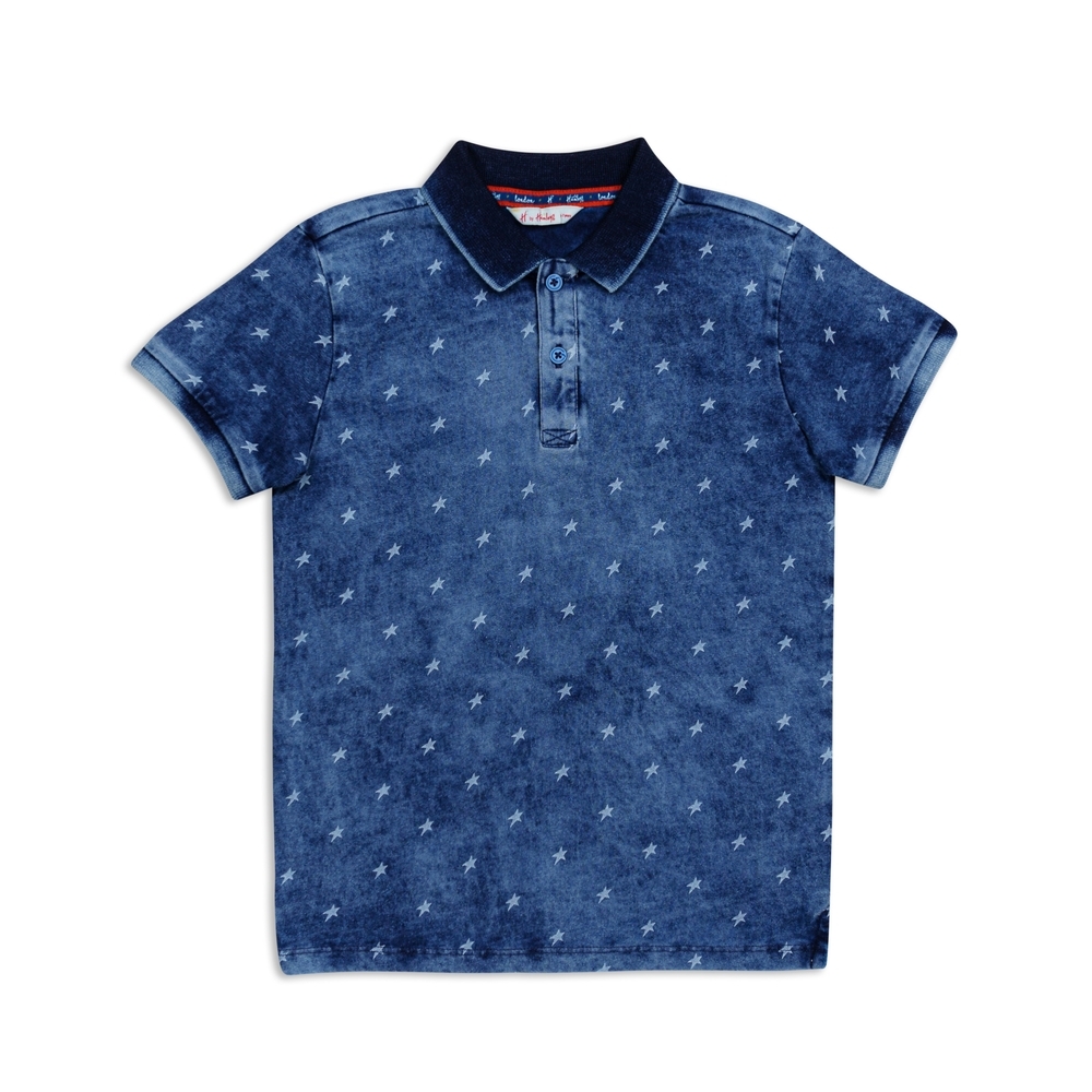 

h by hamleys heritage boys polo tshirt - light blue pack of 1