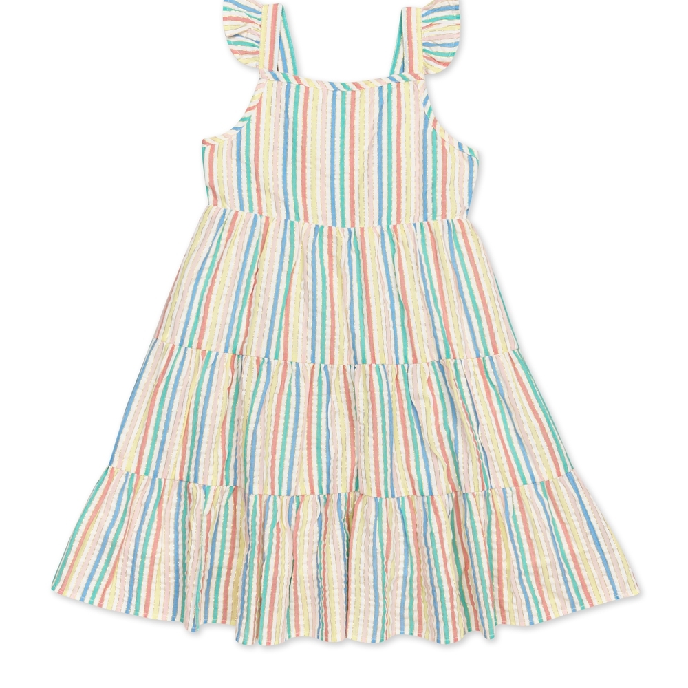 

h by hamleys girls play dress- candy stripe pack of 1