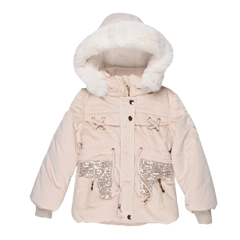 

Girls Full Sleeves Jacket -White