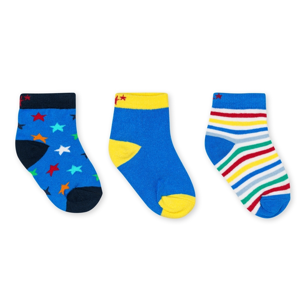 

H by Hamleys Boys 3pc Socks -Pack of 3-Multi