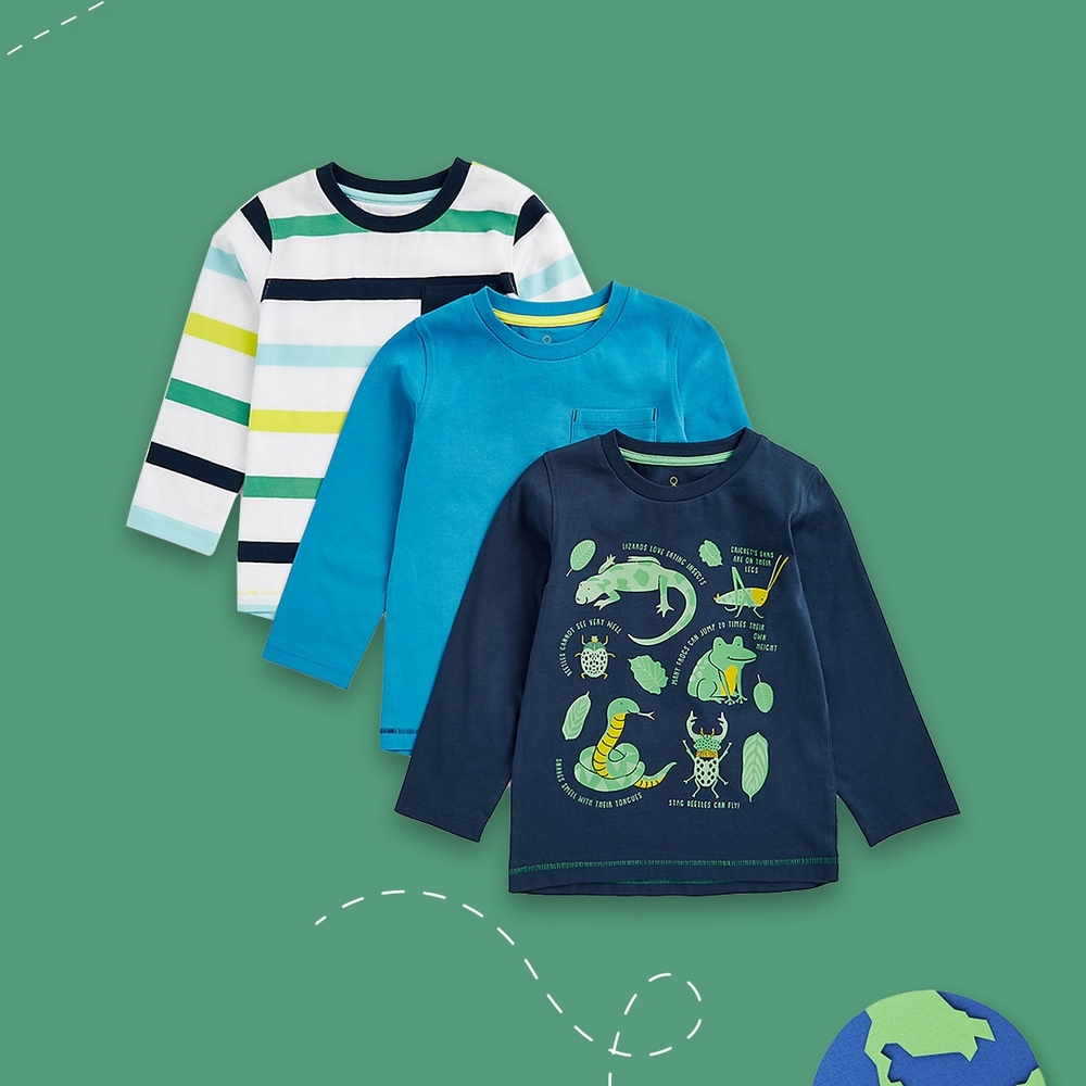 

Boys Full Sleeves T-shirts -Multicolor