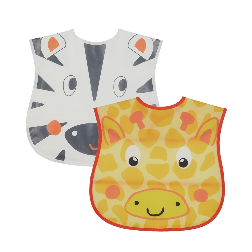 

Mothercare heritage guardsman bibs blue pack of 2