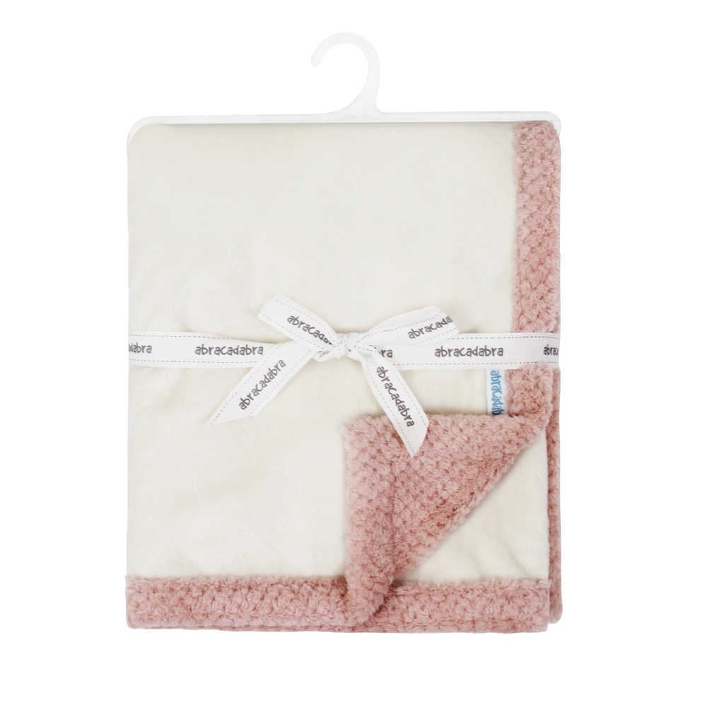 

Abracadabra stroller blanket pink