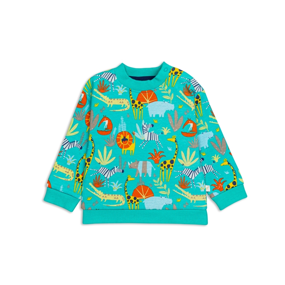 

H by Hamleys Boys Full Sleeves sweatshirts -Pack of 1-Green Multi