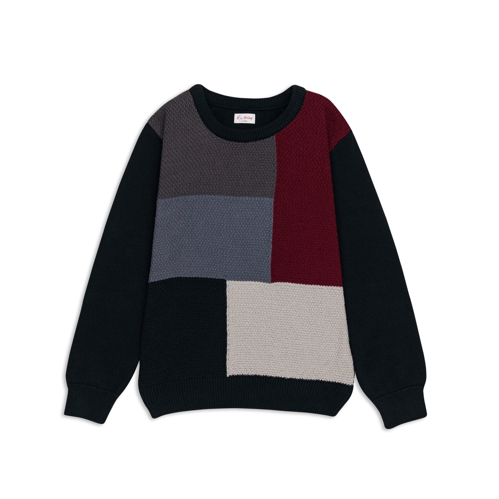 

H by Hamleys Boys Full Sleeves sweatshirts -Pack of 1-Black Multi