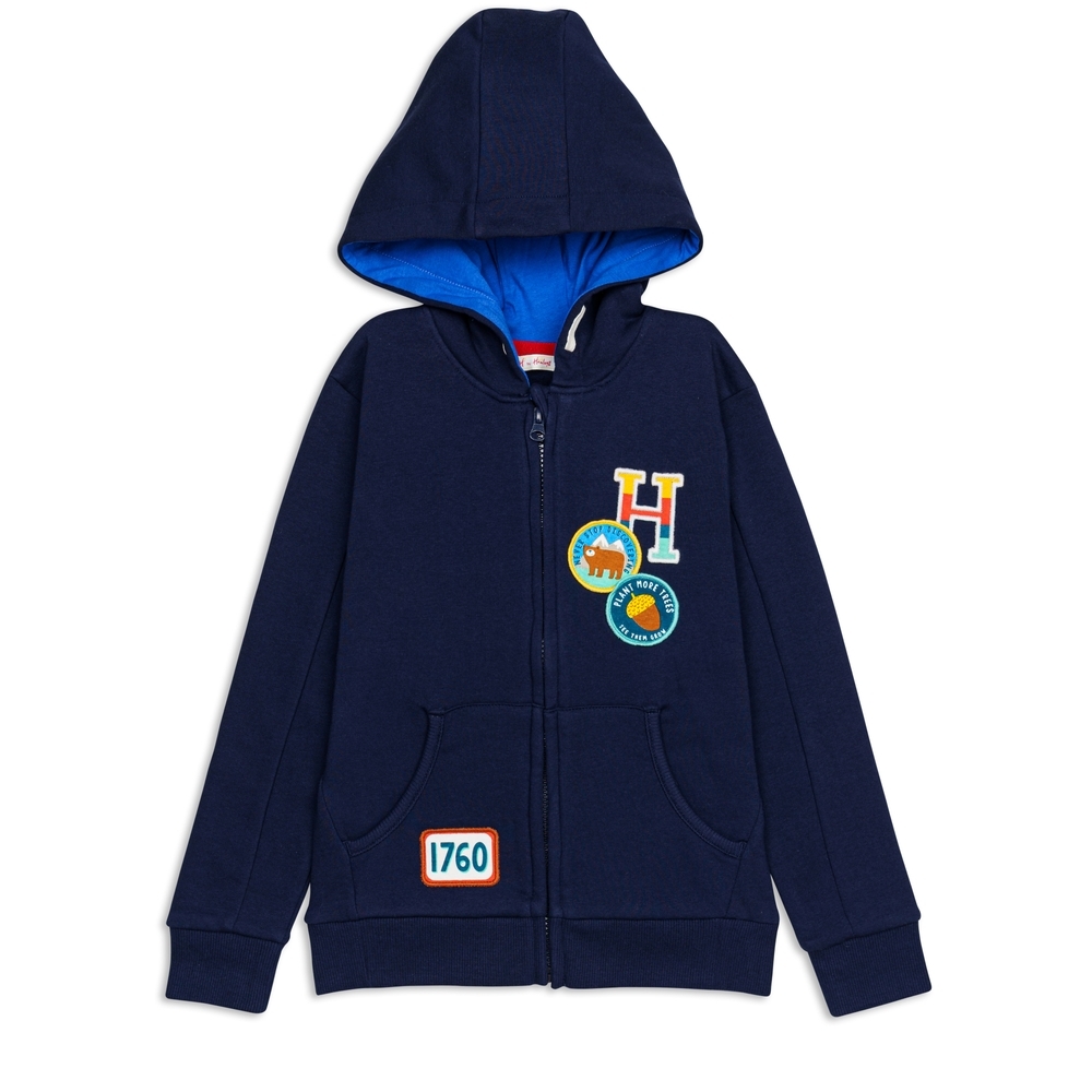 

H by Hamleys Boys Full Sleeves sweatshirts -Pack of 1-Navy