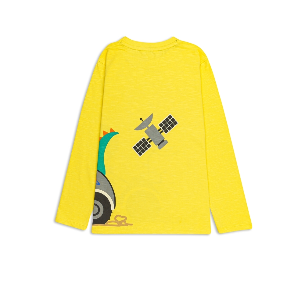 

H by Hamleys Boys Full Sleeves T-shirt -Pack of 1-Yellow