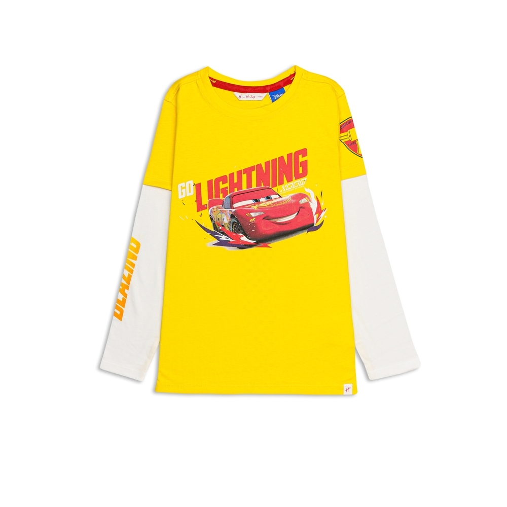 

H by Hamleys Boys Full Sleeves T-shirt -Pack of 1-Yellow