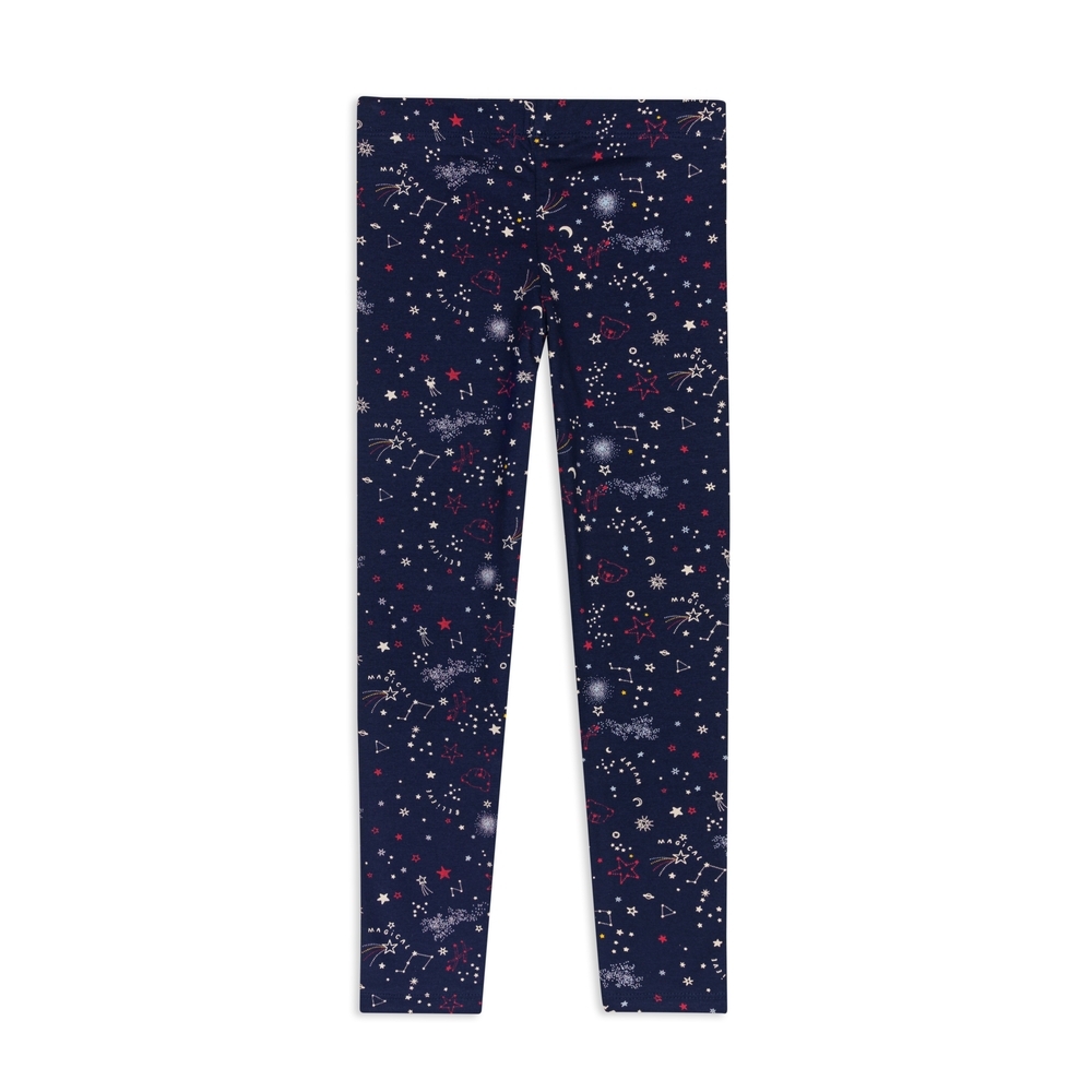 

H by Hamleys Girls Legging -Pack of 1-Navy Multi