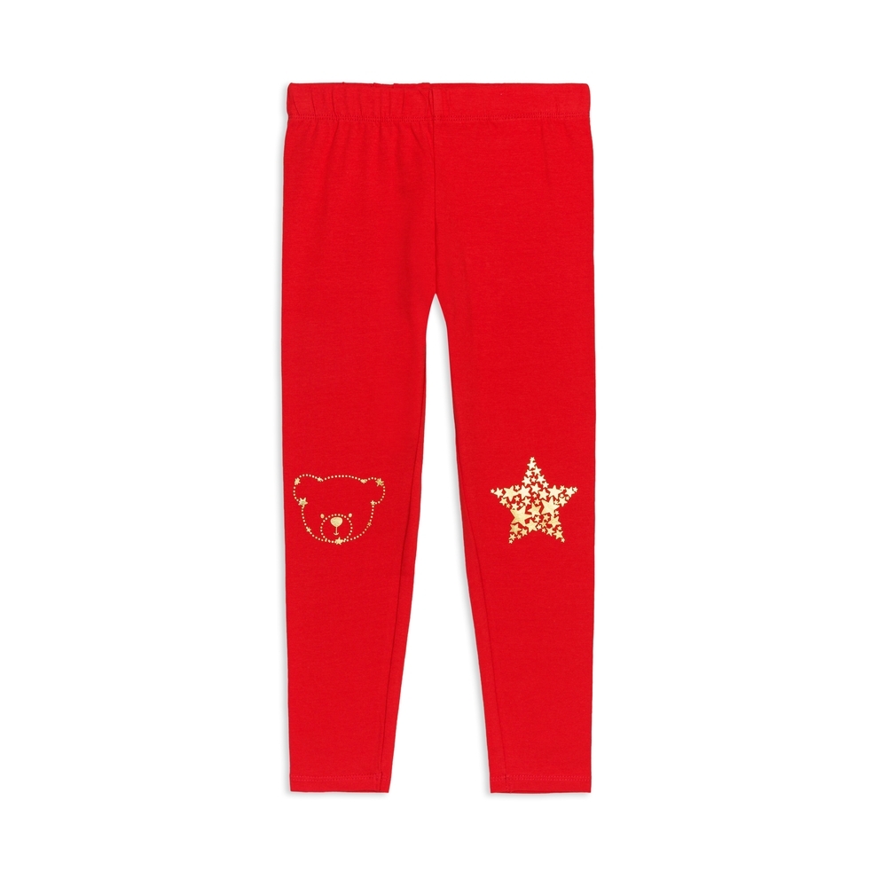 

H by Hamleys Girls Legging -Pack of 1-Red