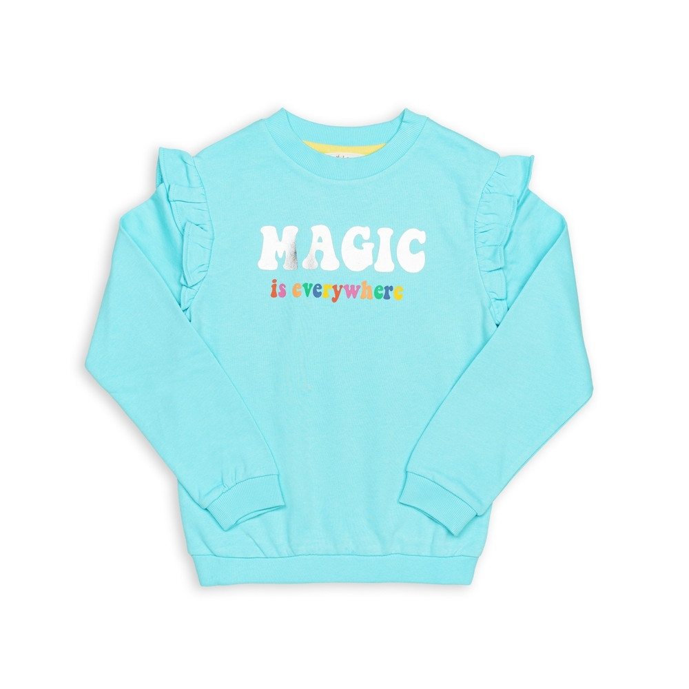 

H by Hamleys Girls Full Sleeves sweatshirts -Pack of 1-Blue