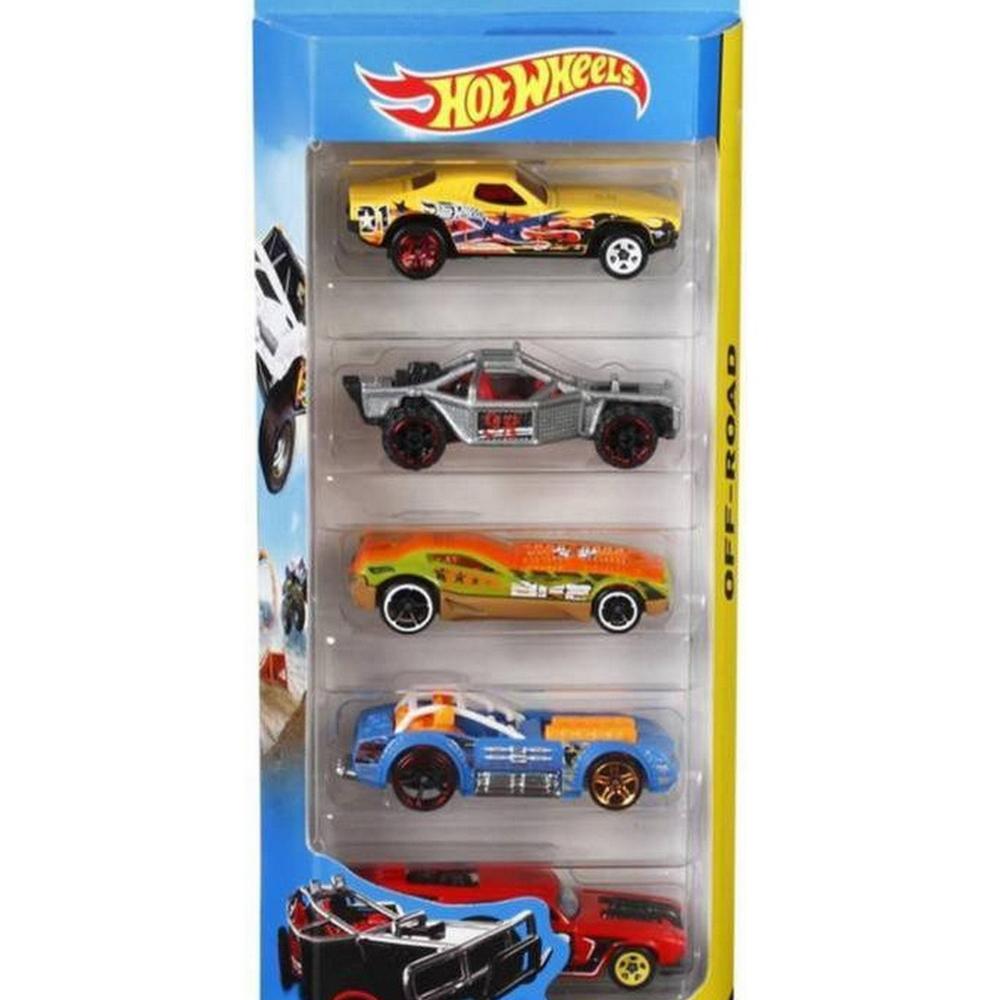 

Hot Wheels 5 Car Gift Pack Colour&amp Design May Vary