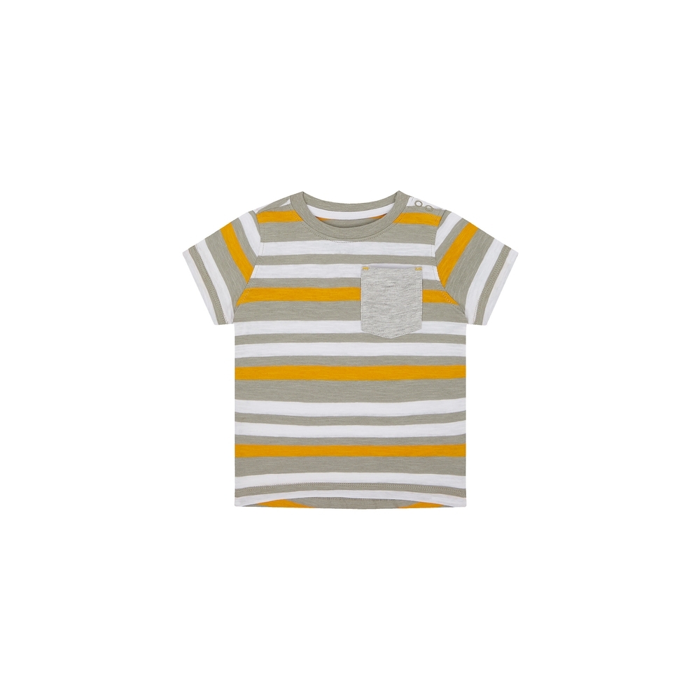

Boys Half Sleeves T-Shirt Striped - Multicolor