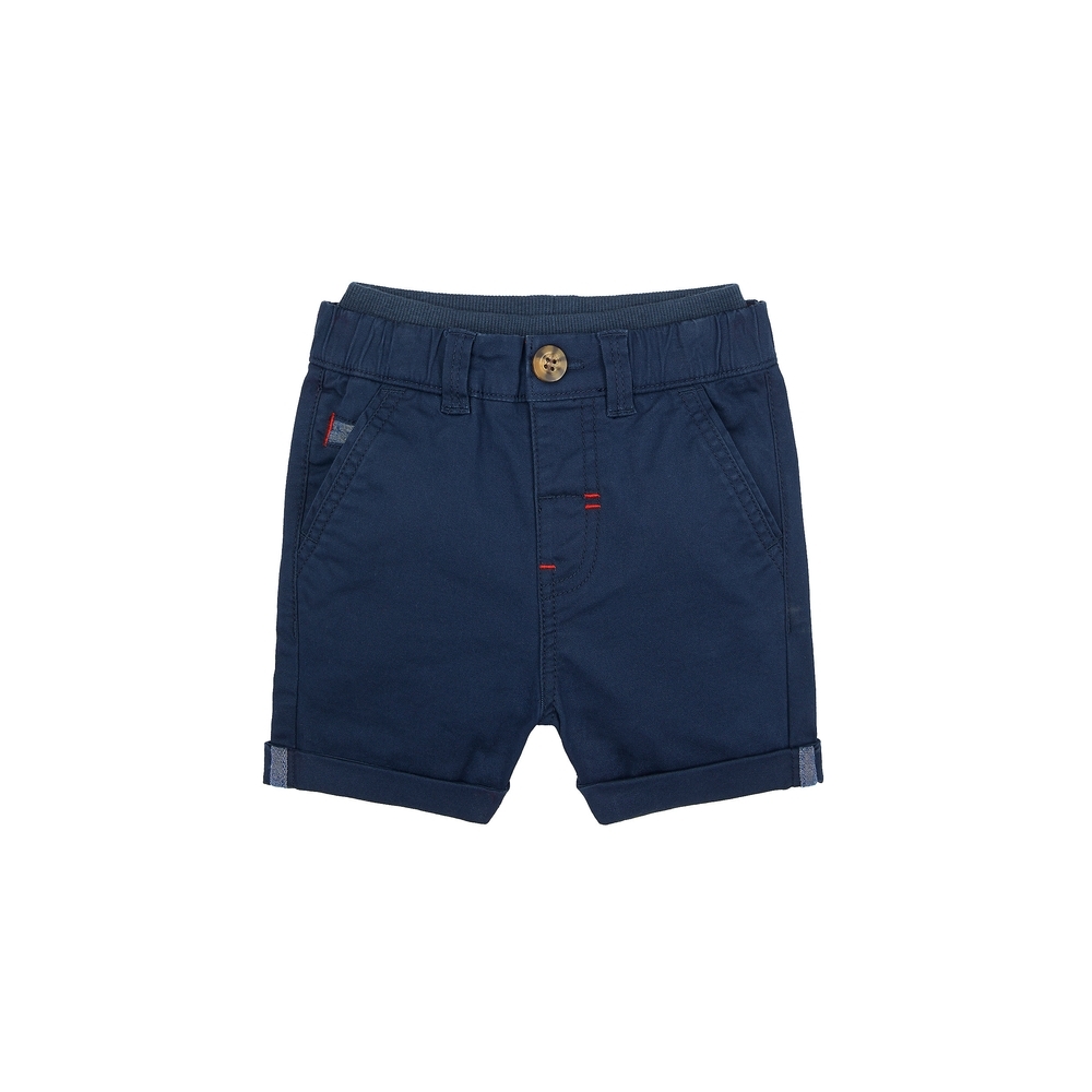 

Boys Chino Shorts Rolled Up Hem - Navy