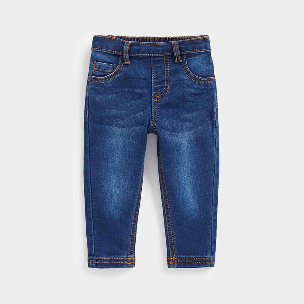 

Mothercare Girls Dark wash Jegging -Denim