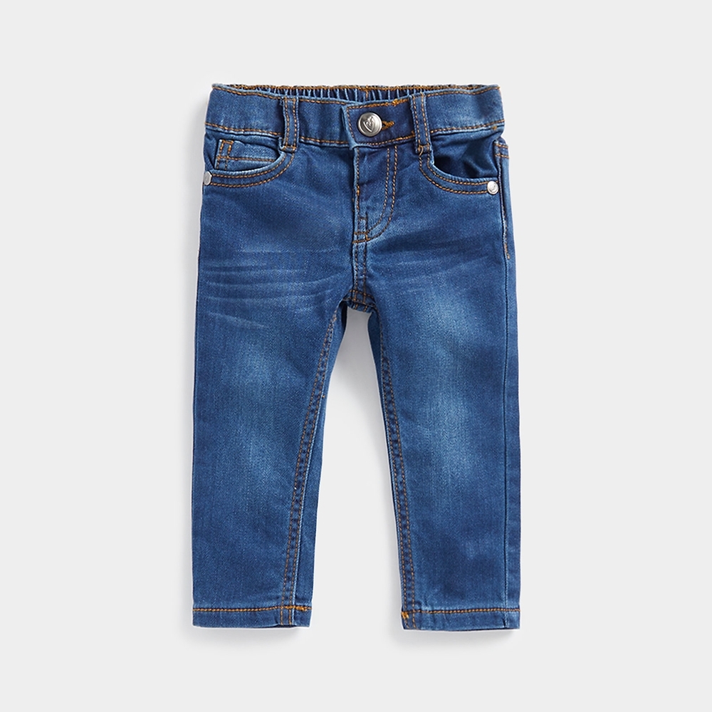 

Mothercare Girls Dark wash Jeans -Denim