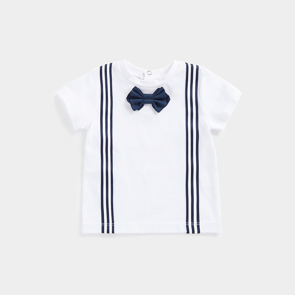 

Mothercare Boys Short Sleeve Shirt -White