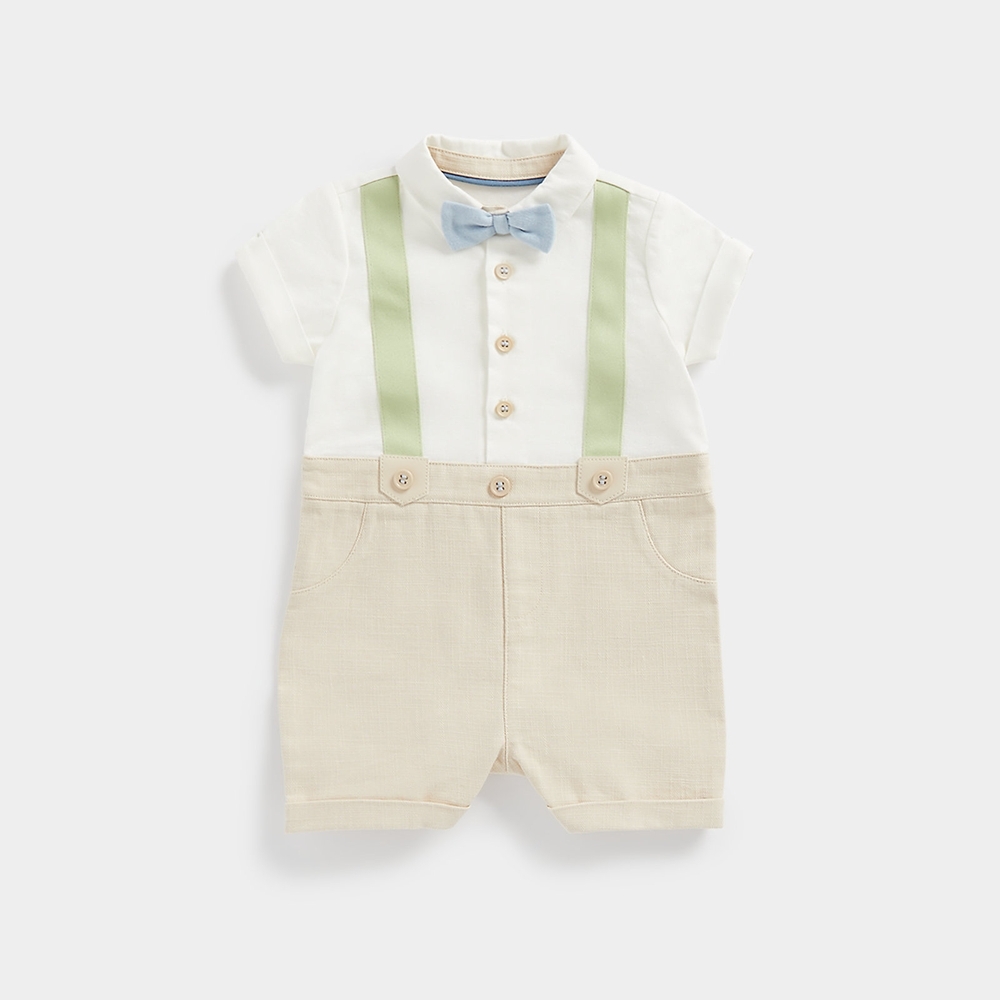 

Mothercare Boys Half Sleeve Partywear Set -Multicolour