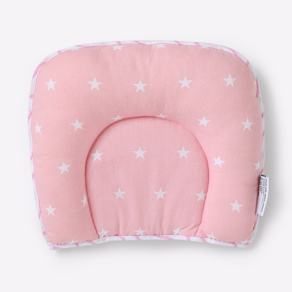 

Mila Baby Stars Baby Pillow Pink