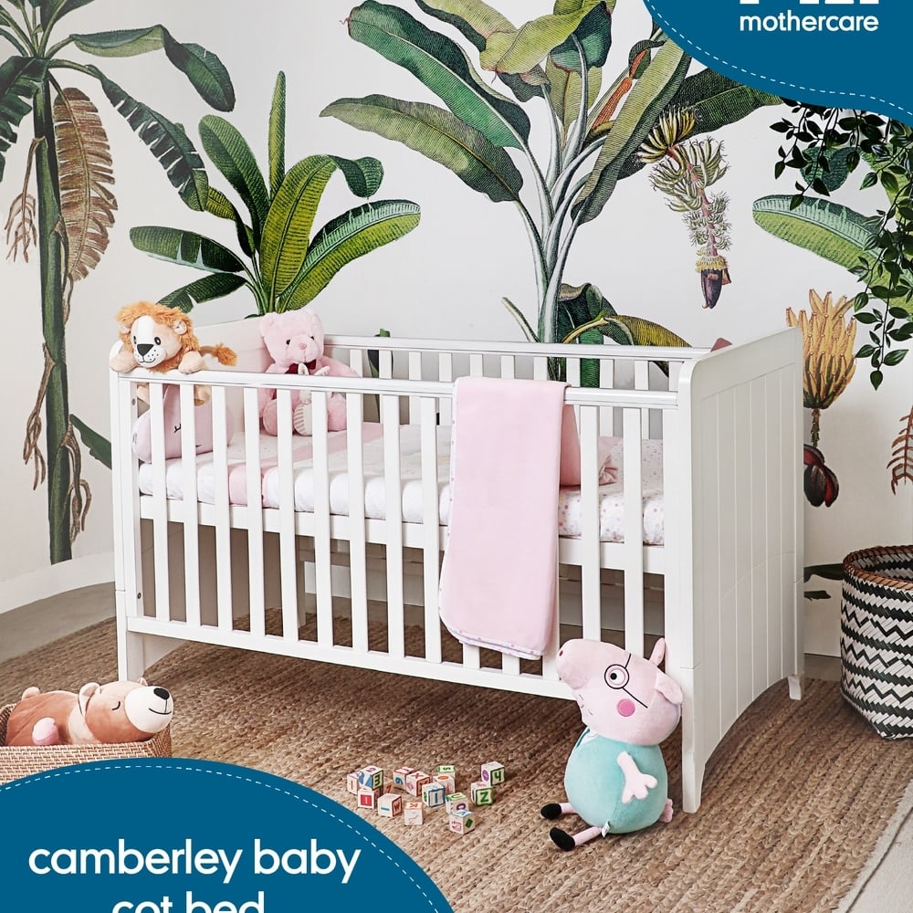 

Mothercare Camberley Baby Cot Bed White