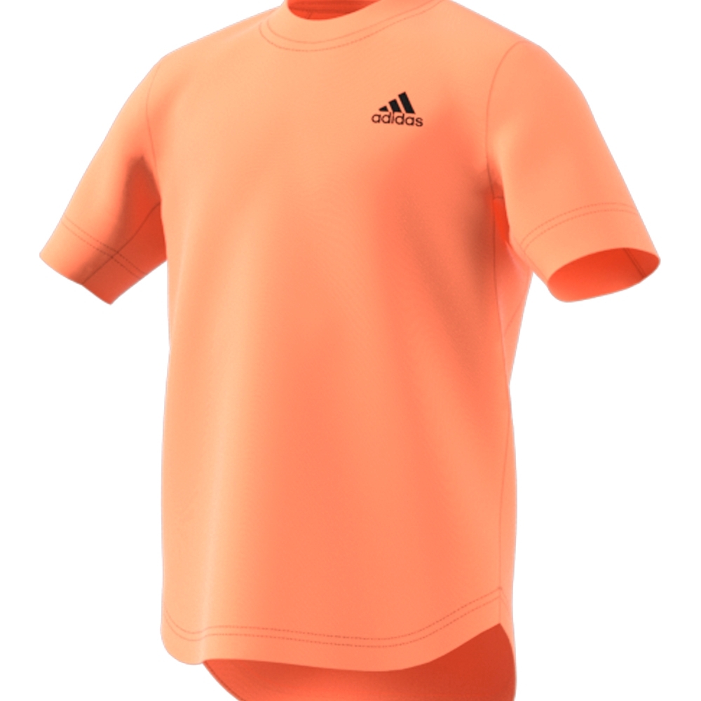 

Adidas Kids Half Sleeves T-Shirts Male Printed-Pack Of 1-Orange