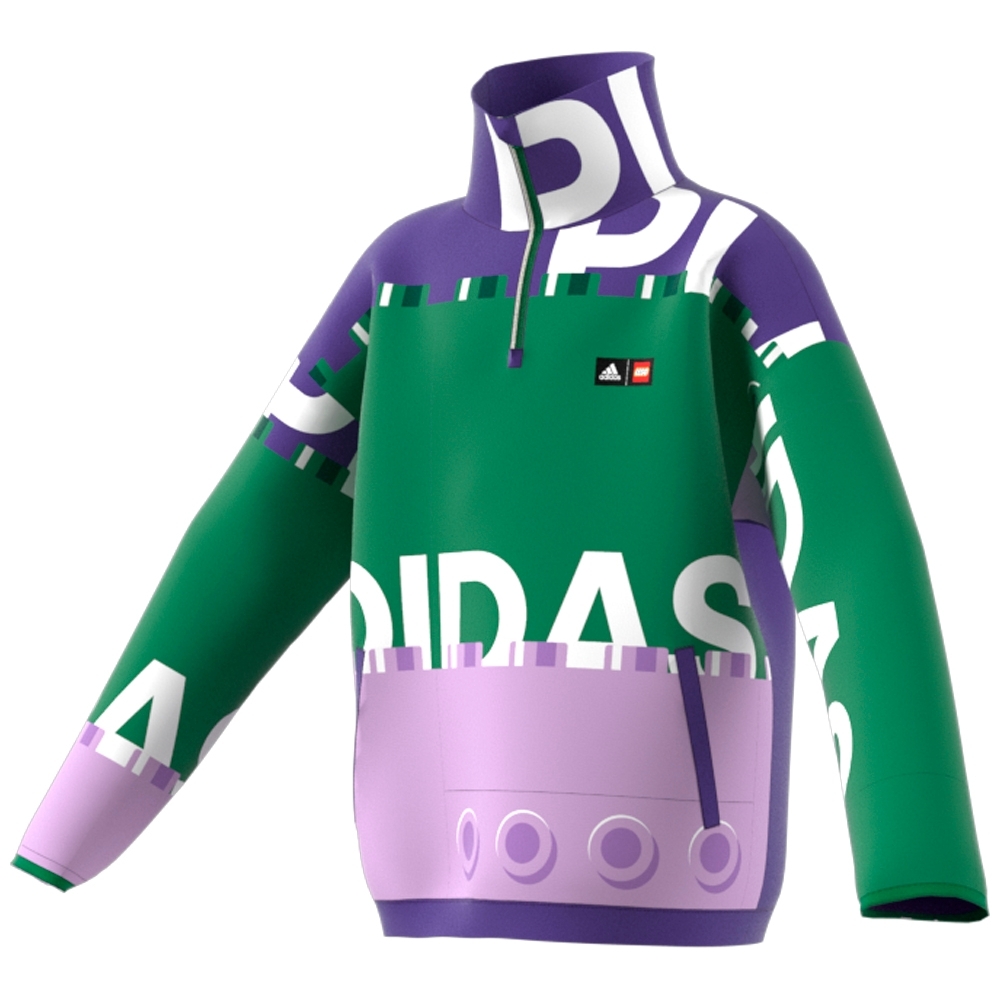 

Adidas Kids Full Sleeves Jackets Unisex Printed-Pack Of 1-Multicolor