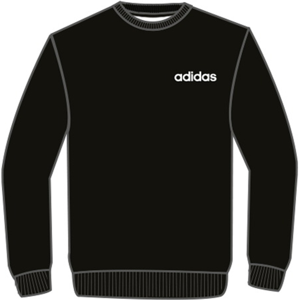 

Adidas Kids Full Sleeves Sweatshirts Male Printed-Pack Of 1-Black