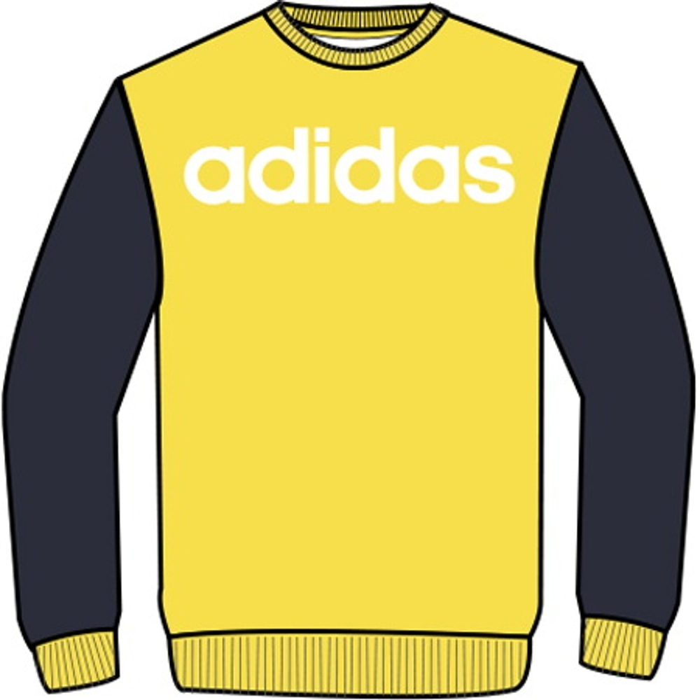 

Adidas Kids Full Sleeves Sweatshirts Male Printed-Pack Of 1-Yellow