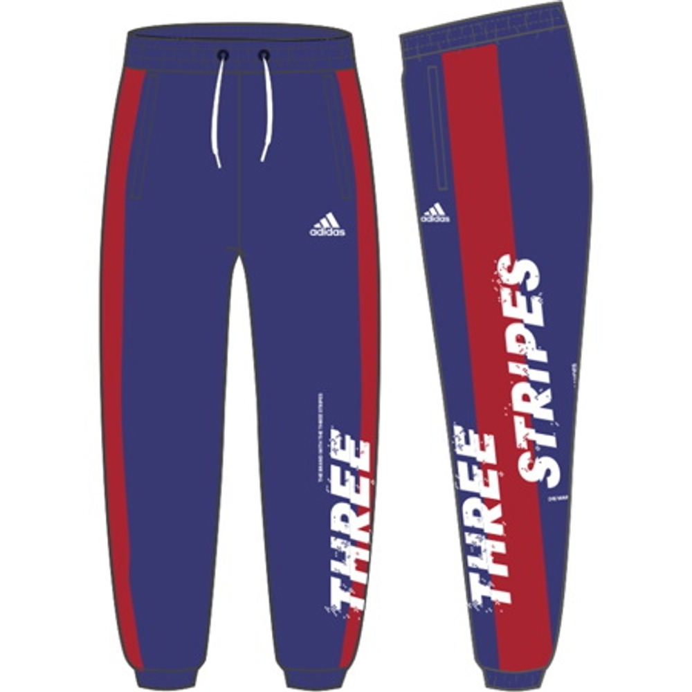 

Adidas Kids - Pants Male Stripes-Pack Of 1-Blue