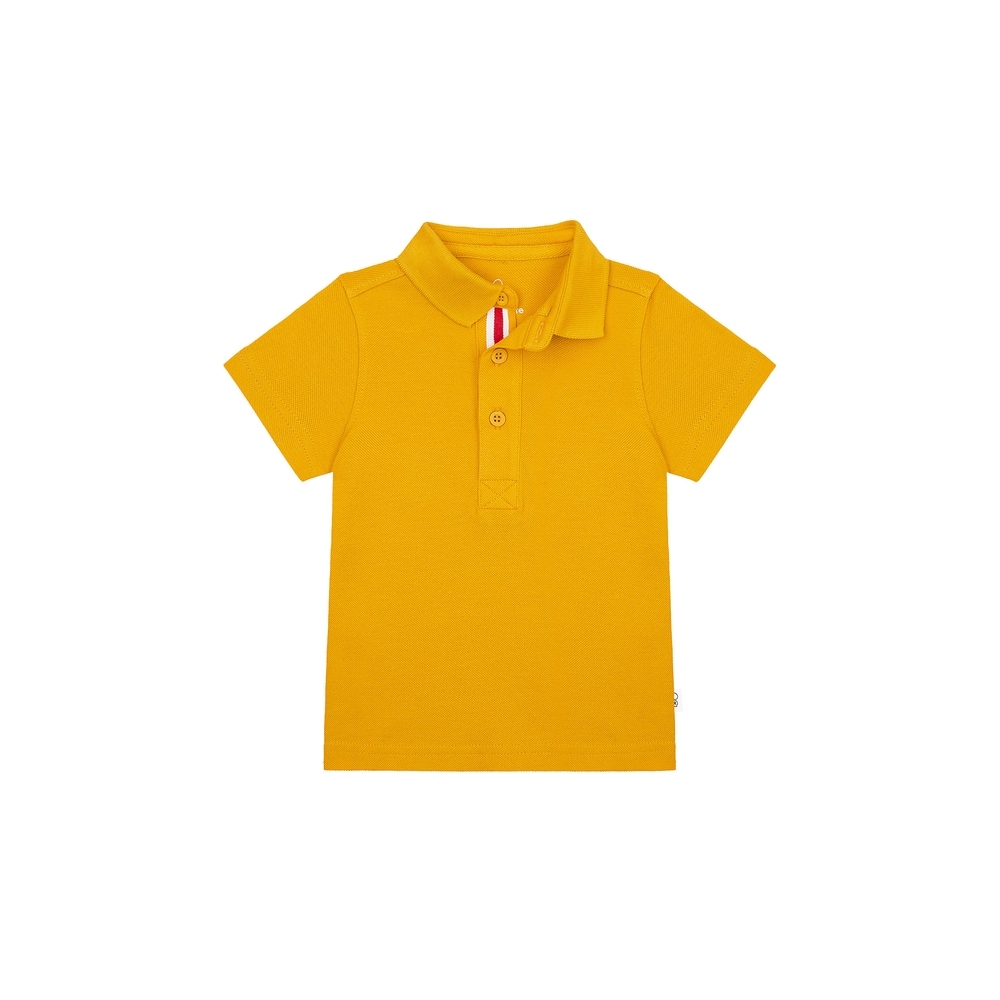 

Boys Half Sleeves Polo - Yellow