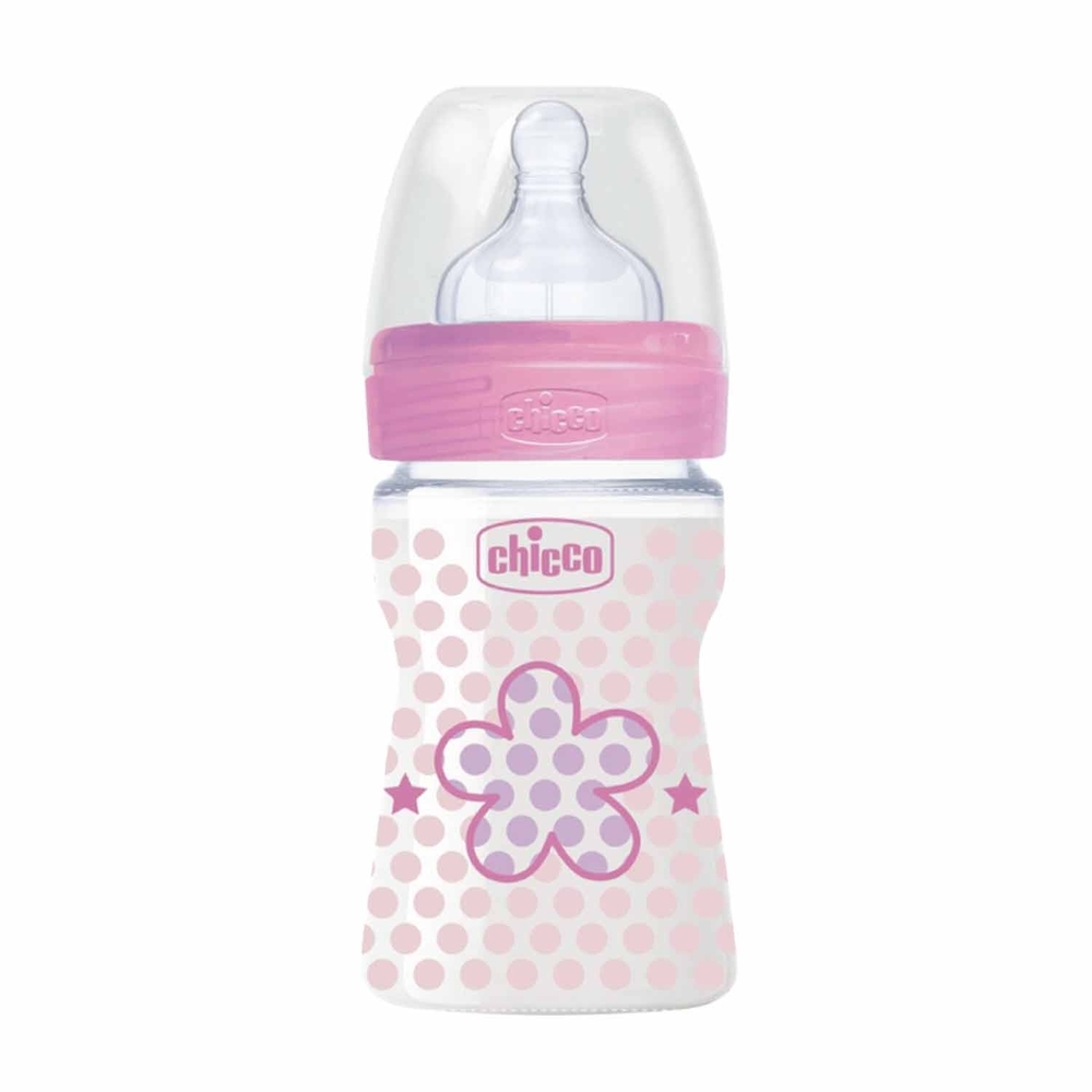 

Chicco baby feeding bottle pink Pack of 1 150ml