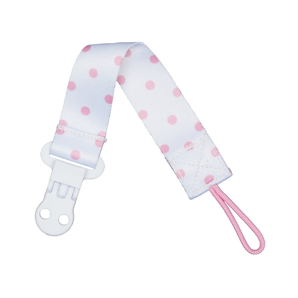 

Mothercare soother holder pink