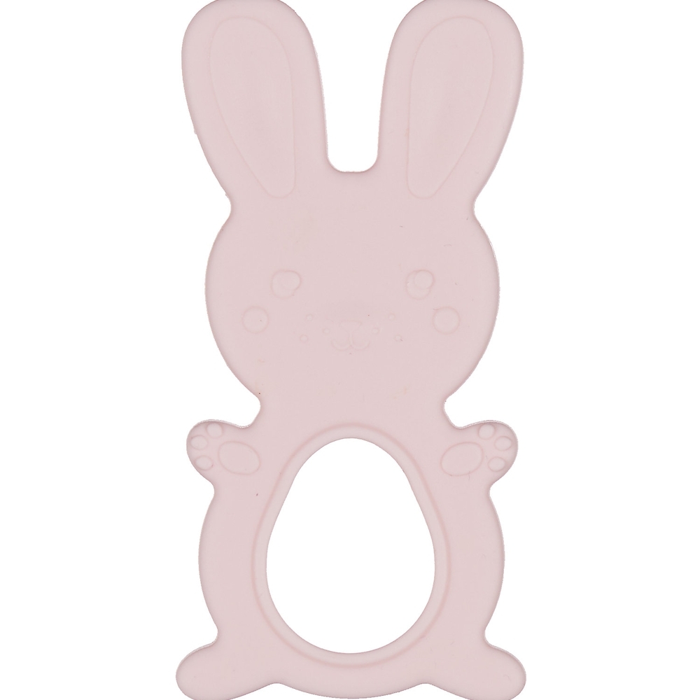 

Mothercare rabbit silicone teether pink