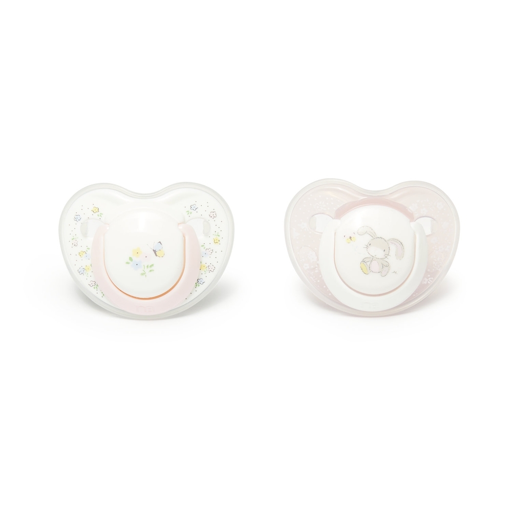 

Mothercare spring flower baby soothers multicolor pack of 2