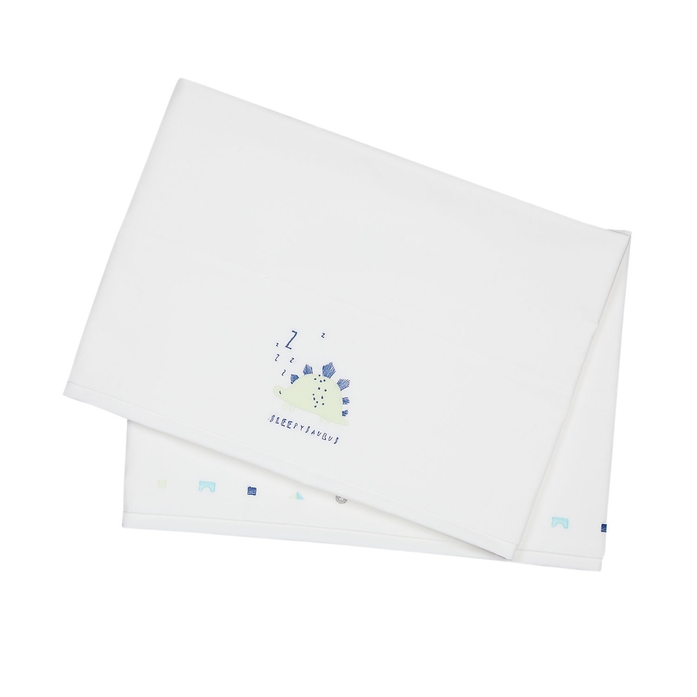

Mothercare sleepysaurus baby cot sheets blue pack of 2