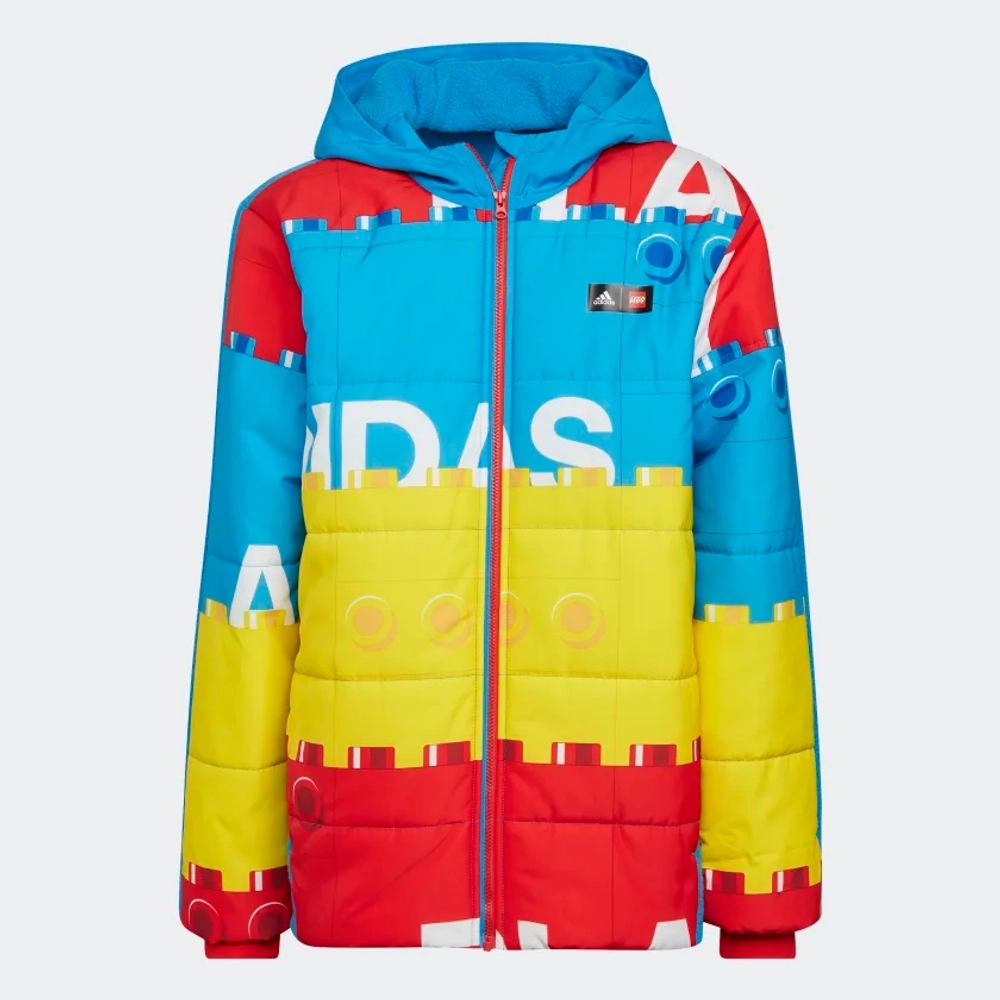 

Adidas Kids Full Sleeves Jackets Unisex Printed-Pack Of 1-Blue