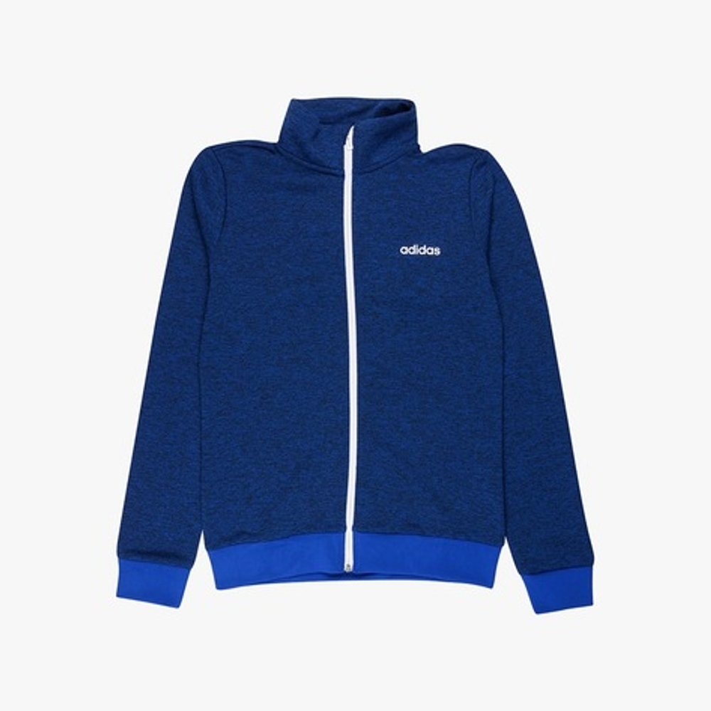 

Adidas Kids Full Sleeves Track Tops Female Printed-Pack Of 1-Blue