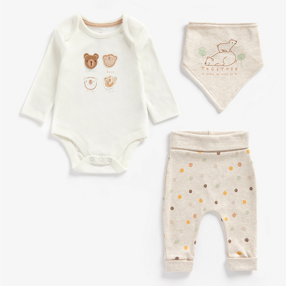

Unisex Full Sleeves 3 Piece Set -Multicolor