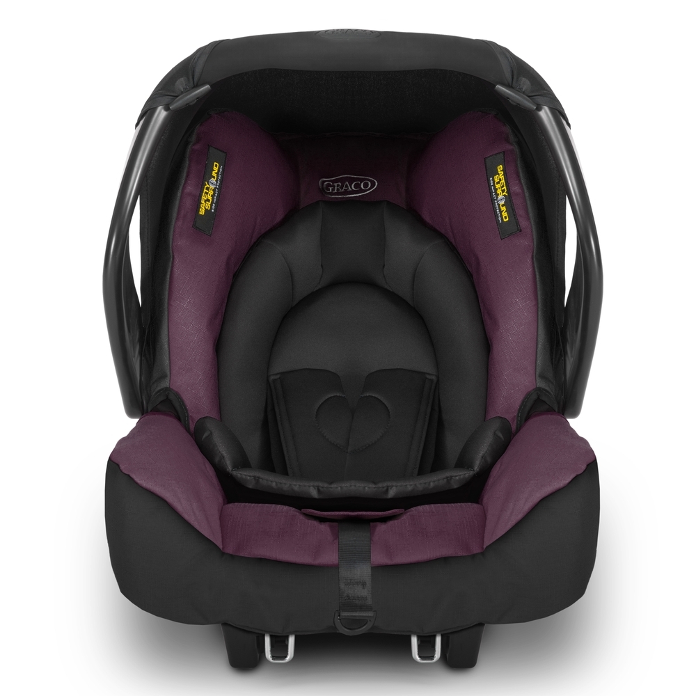 

Graco evo snugsafe baby car seat plum
