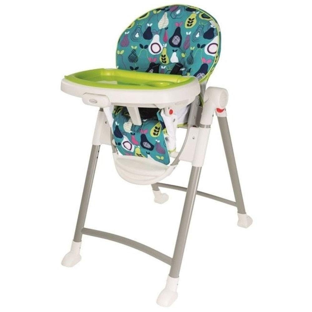 

Graco contempo pears high chair blue