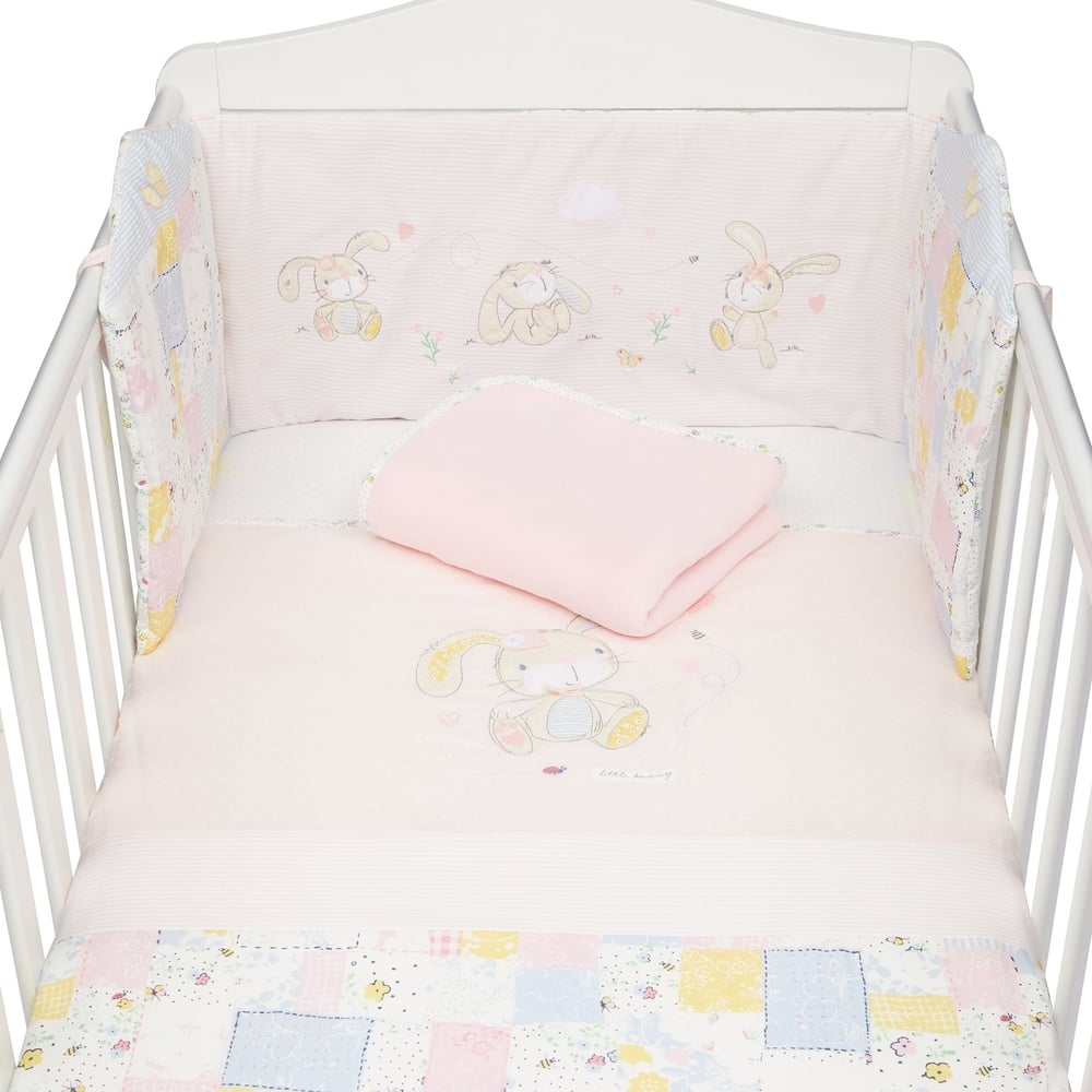 

Mothercare spring flower cot bed in a bag cream