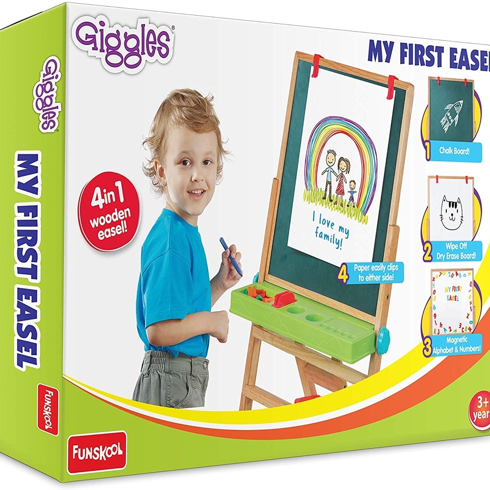 

Giggles My First New Easel - Brown
