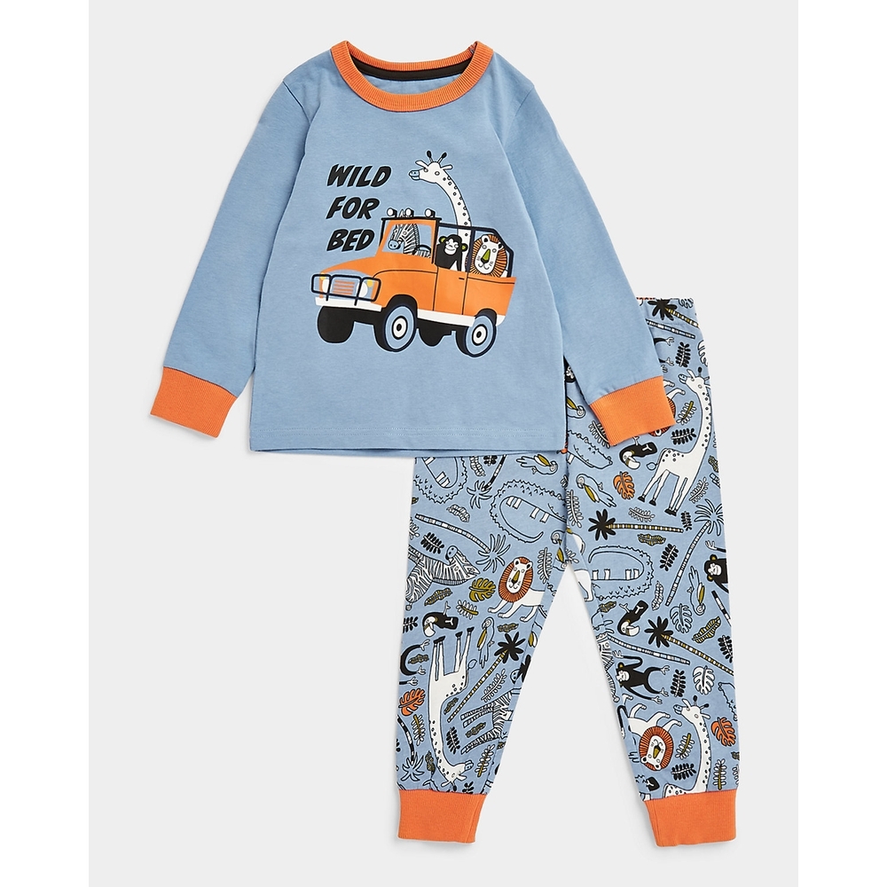 

Boys Full Sleeves Pyjama Sets -Multicolor