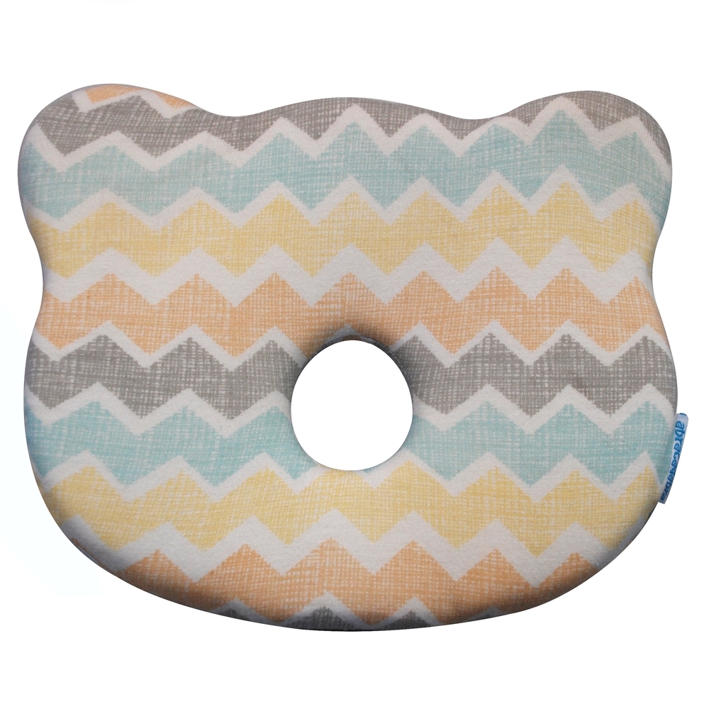 

Abracadabra zig-zag memory foam pillow multicolor