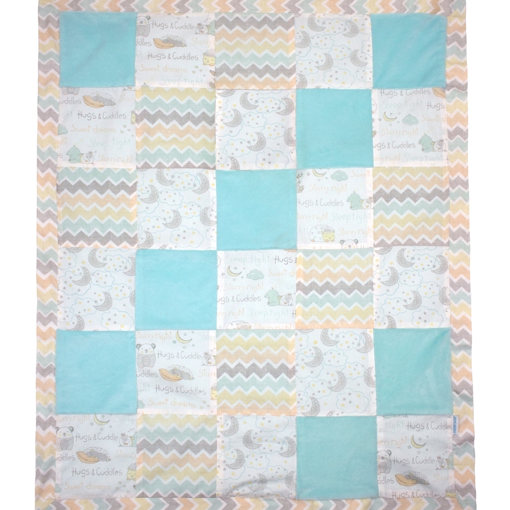 

Abracadabra sleepy friends plush blanket multicolor